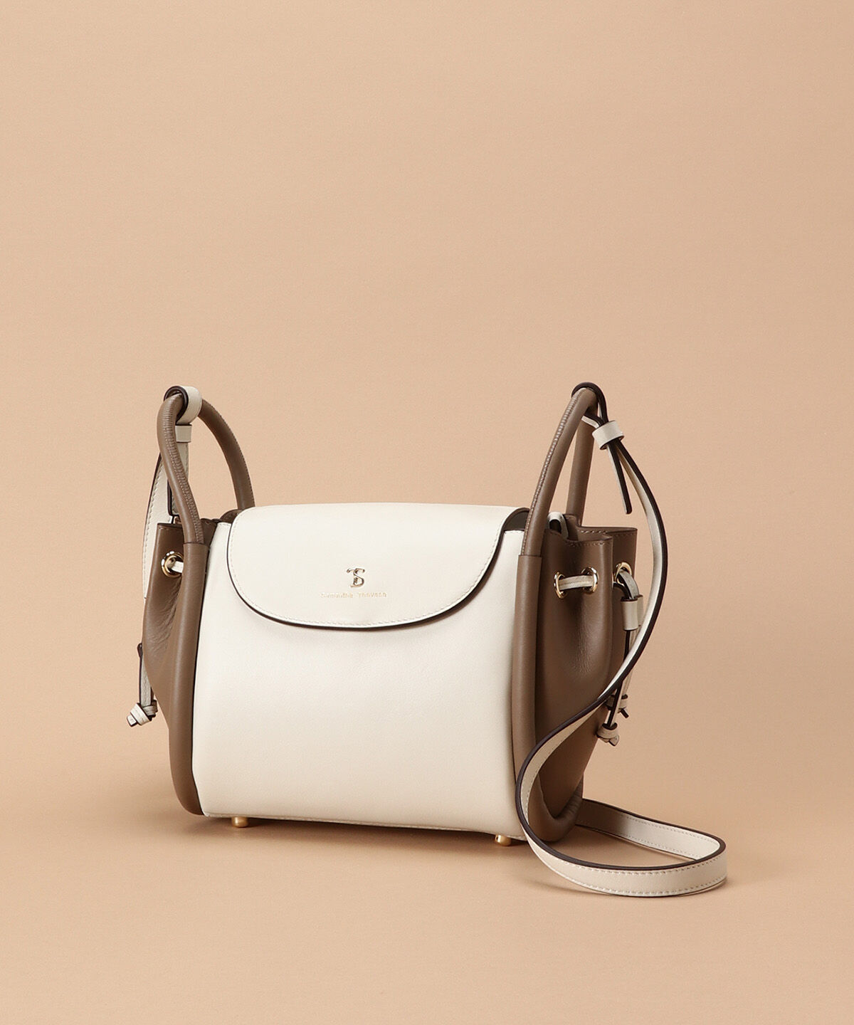 Samantha Thavasa「バイカラーサイド巾着 ショルダーバッグ」|ショルダー・メッセンジャー|