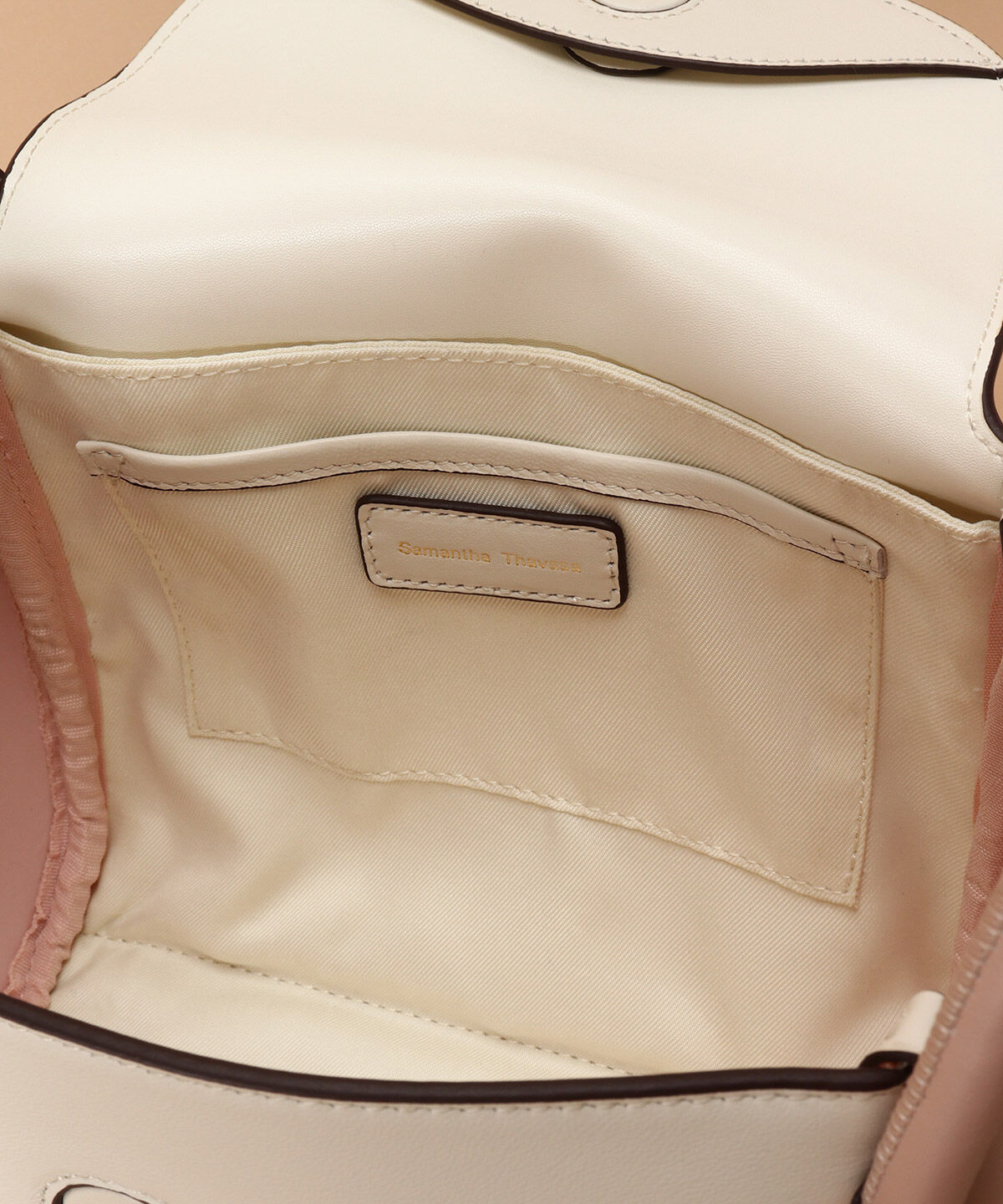 Samantha Thavasa「バイカラーサイド巾着 ショルダーバッグ」|ショルダー・メッセンジャー|