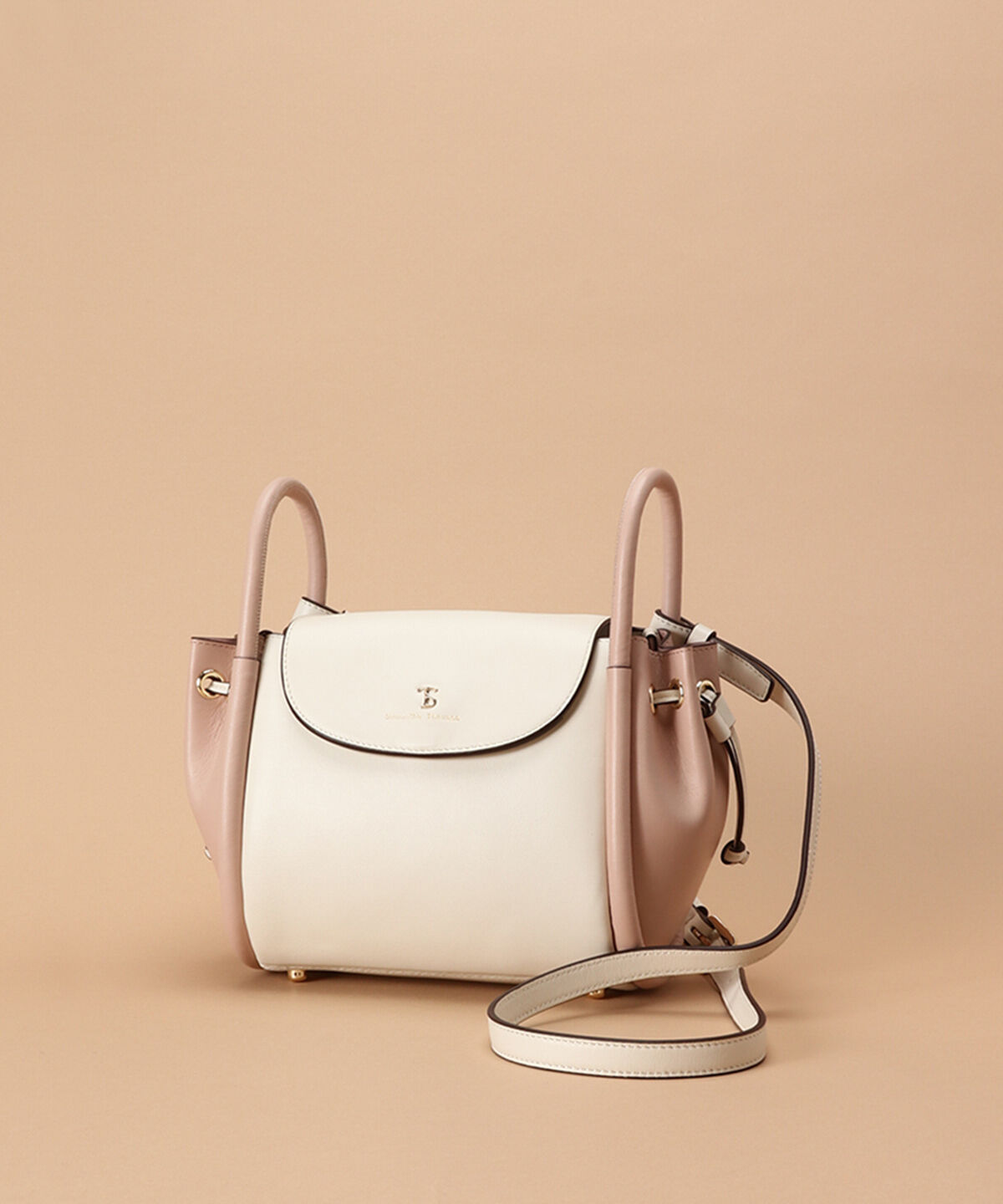 Samantha Thavasa「バイカラーサイド巾着 ショルダーバッグ」|ショルダー・メッセンジャー|