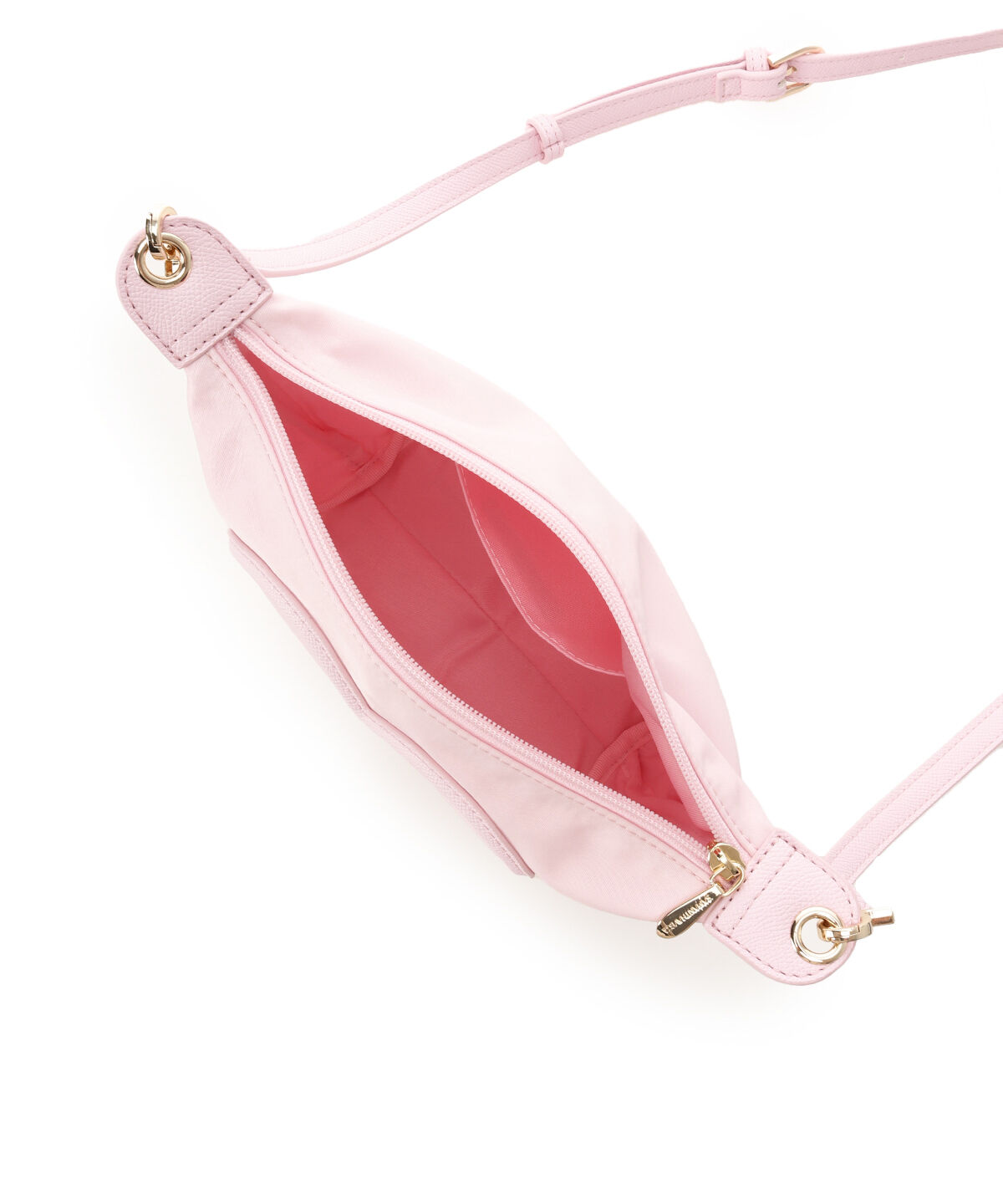 Samantha Vega「フロントハートナイロンショルダーバッグ」|ショルダー・メッセンジャー|