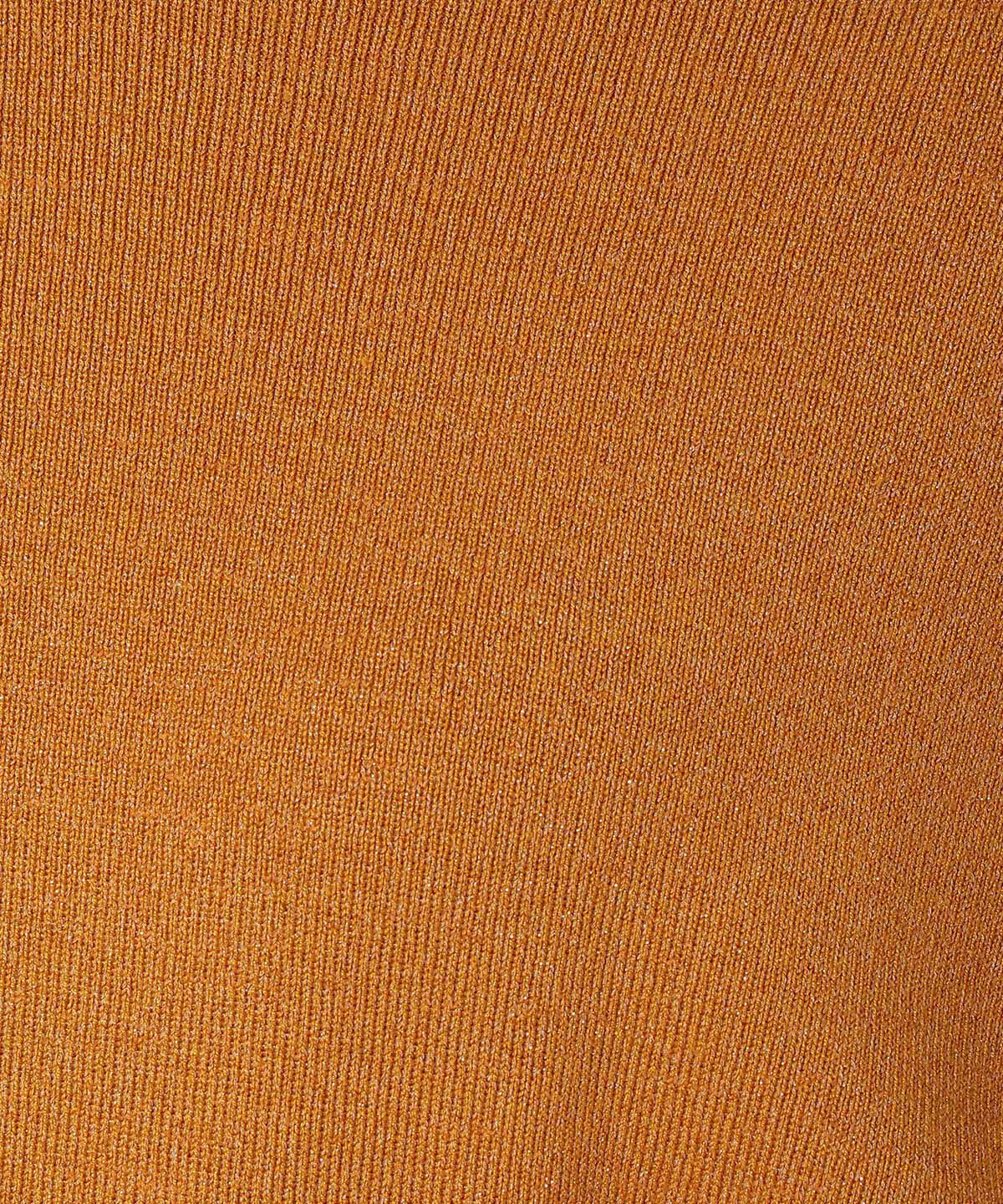 アンドクチュール「ラメニットバックチェーンプルオーバー」|ニット・セーター|