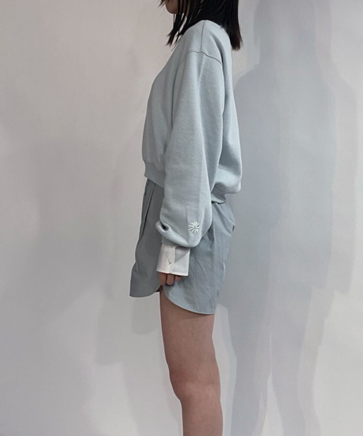 REDYAZEL「裏毛ワンポイント刺繍プルオーバー」|Tシャツ・カットソー|