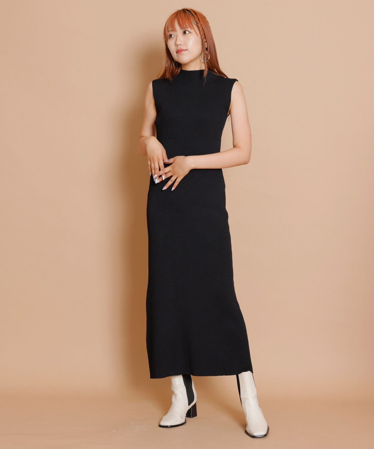 REDYAZEL「ニットワンピース&times;ボレロセット」|ワンピース|