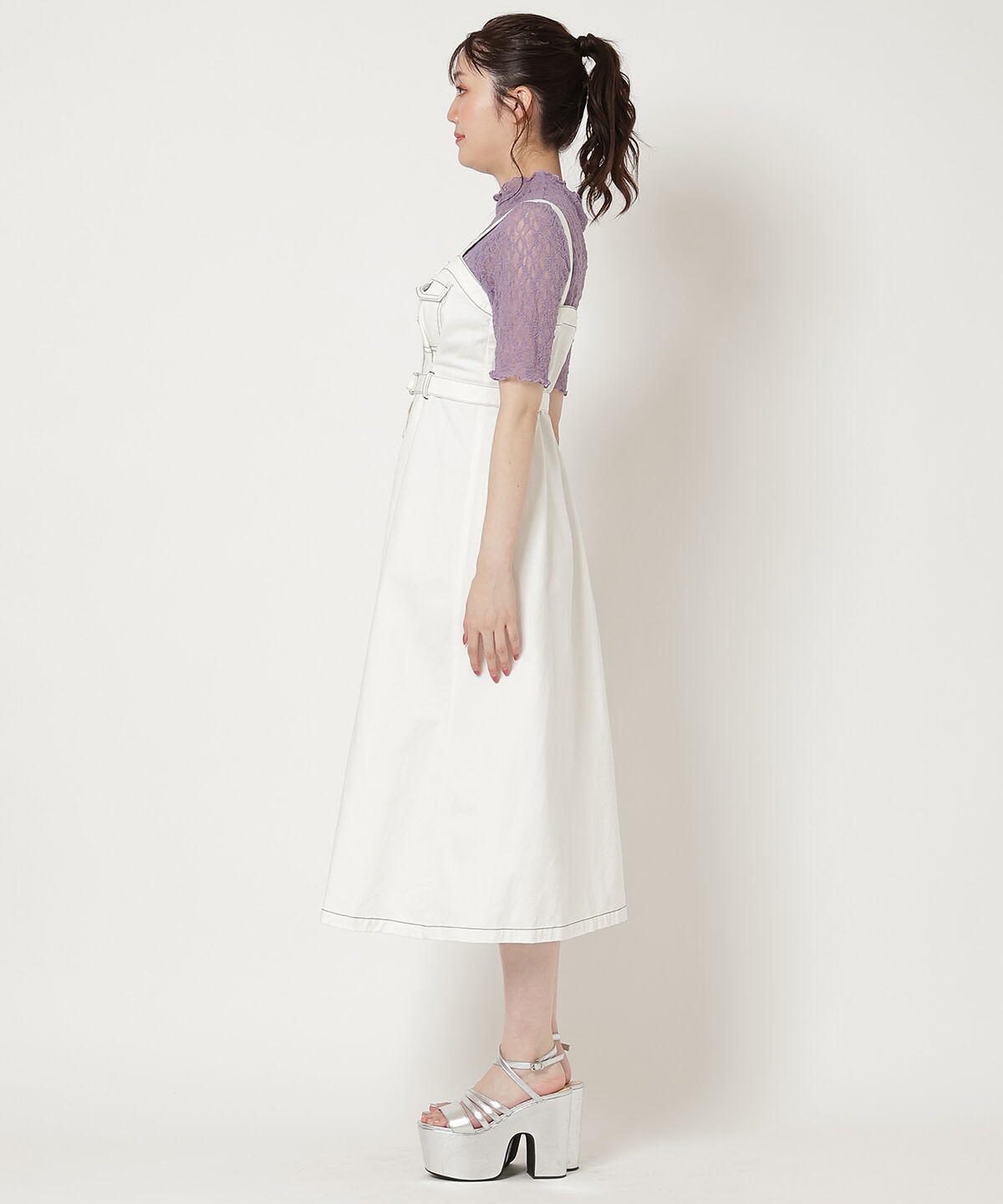 REDYAZEL「デニムキャミワンピース」|ワンピース|