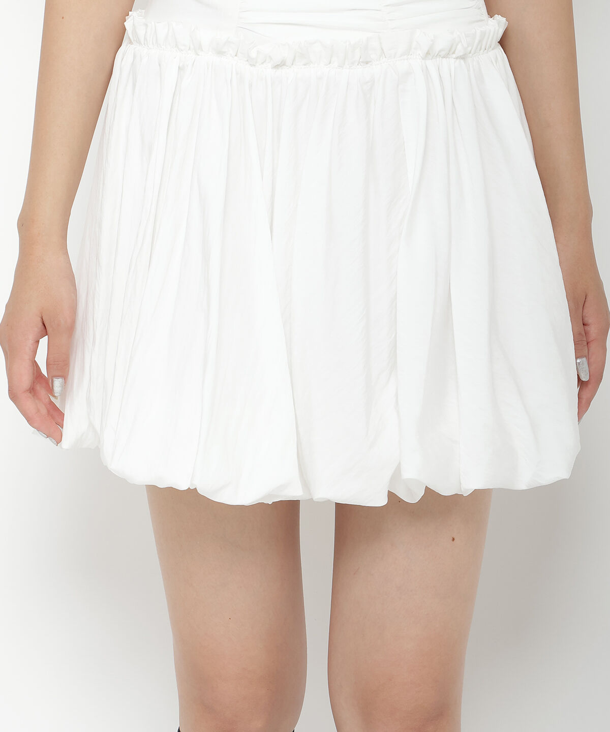 REDYAZEL「バルーンミニスカート」|フレア|