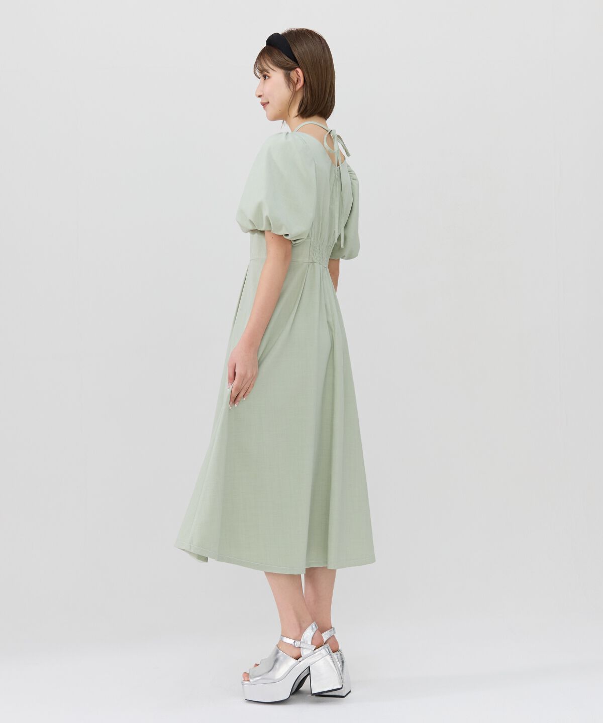 REDYAZEL「バルーンスリーブワンピース」|ワンピース|