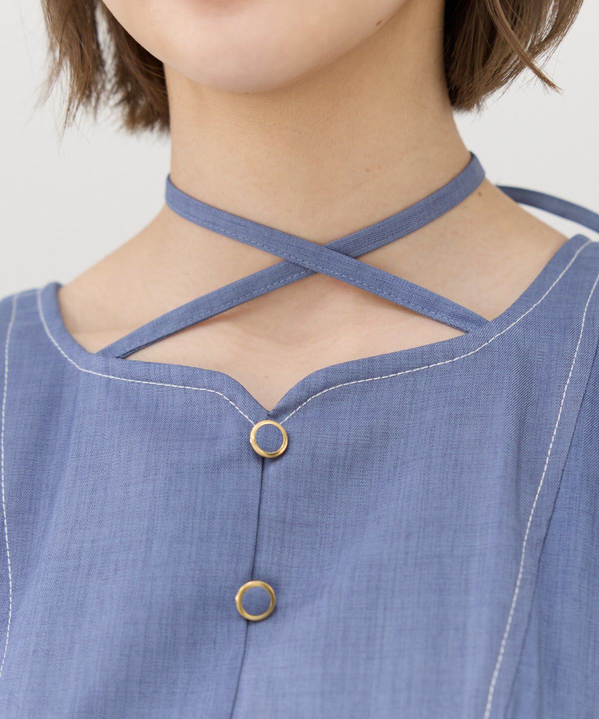 REDYAZEL「バルーンスリーブワンピース」|ワンピース|