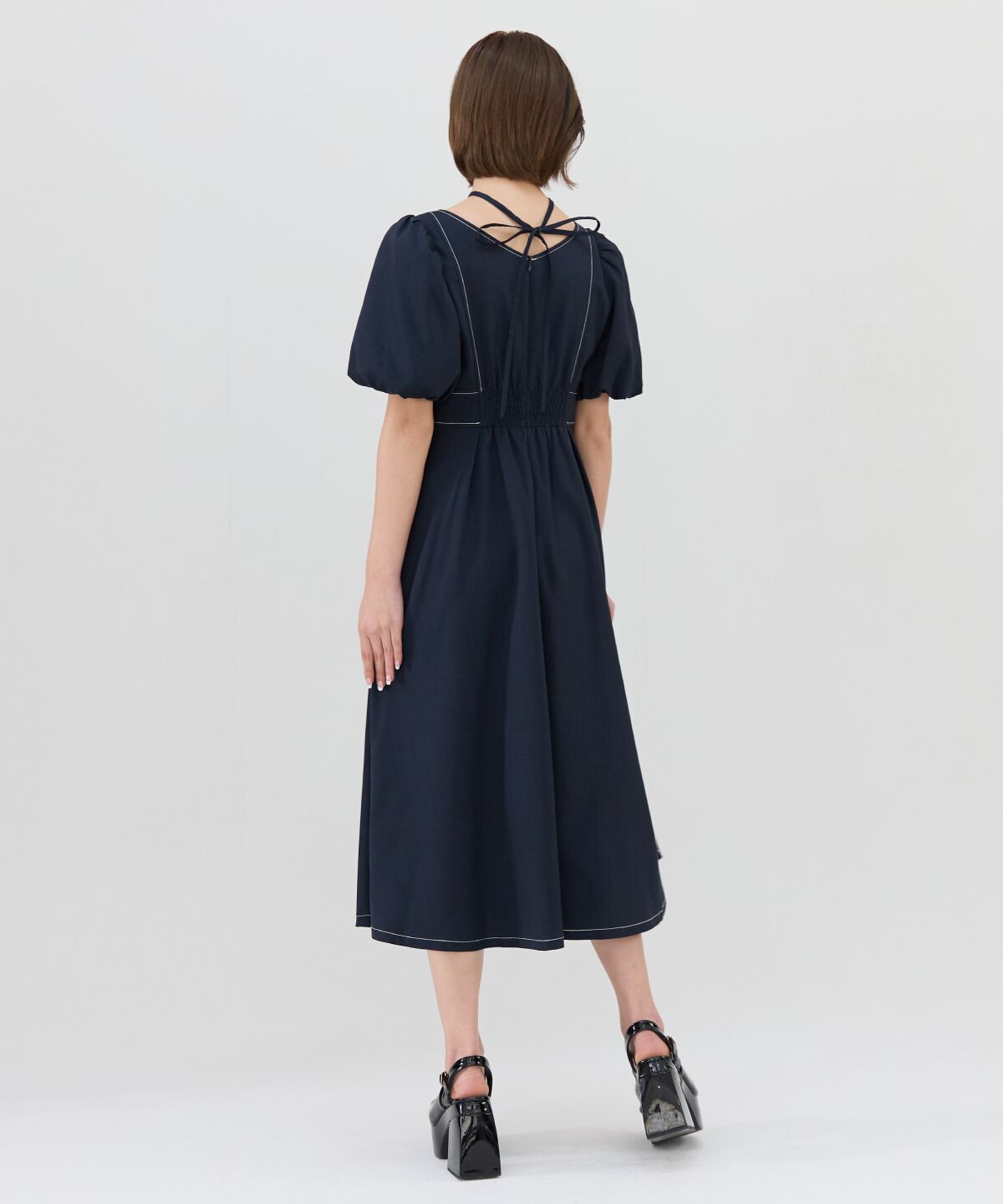 REDYAZEL「バルーンスリーブワンピース」|ワンピース|