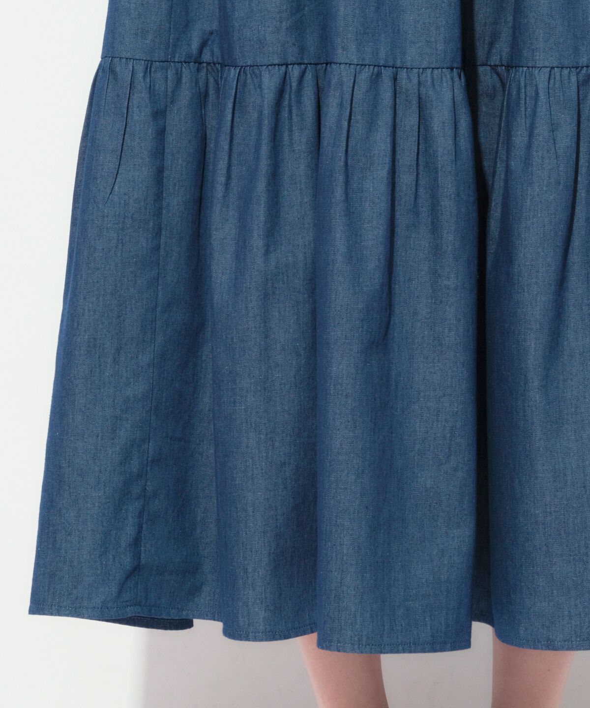 WILLSELECTION「ボリューム袖ティアードワンピース」|ワンピース|