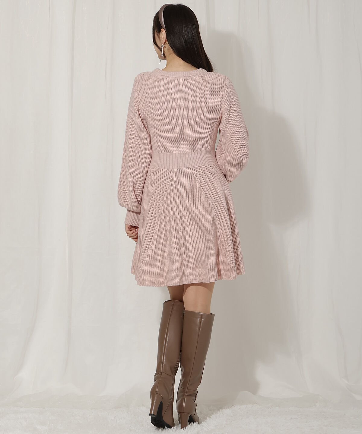 WILLSELECTION「ケーブルニットワンピース」|ワンピース|