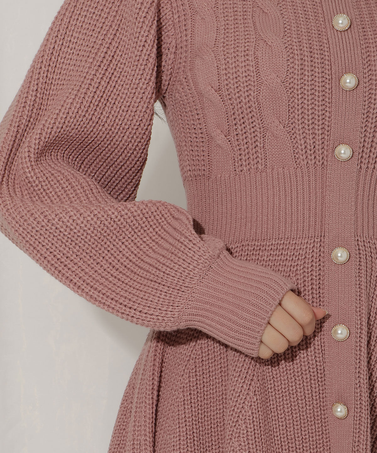 WILLSELECTION「ケーブルニットワンピース」|ワンピース|