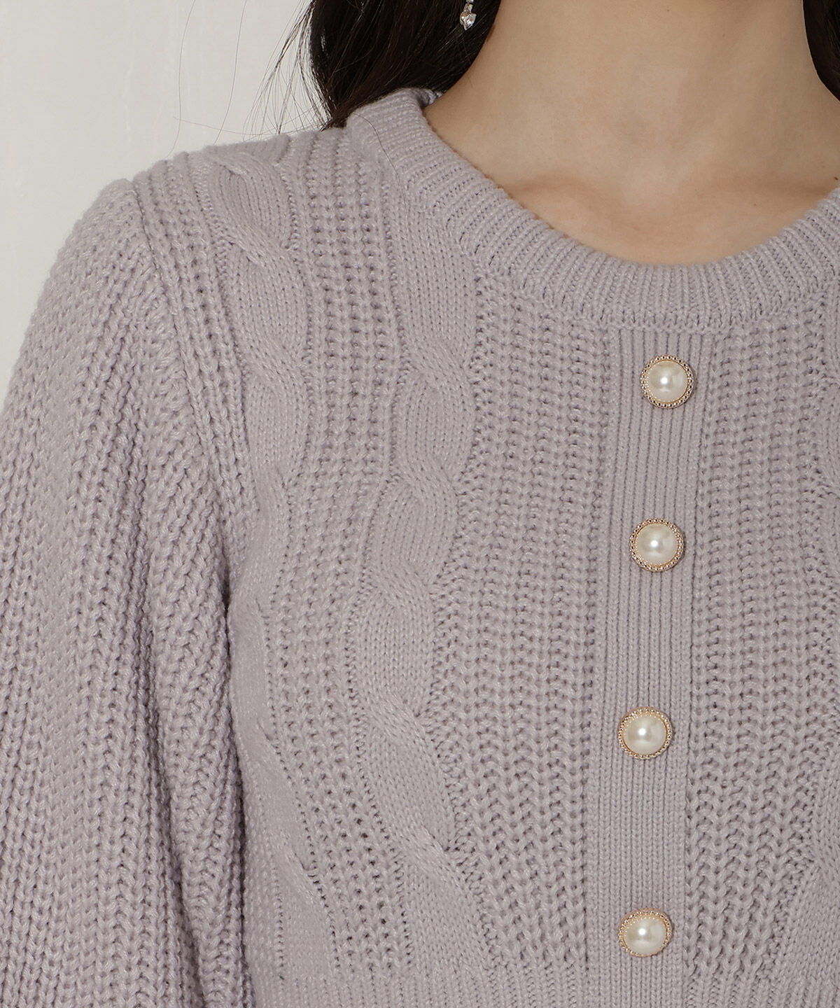 WILLSELECTION「ケーブルニットワンピース」|ワンピース|