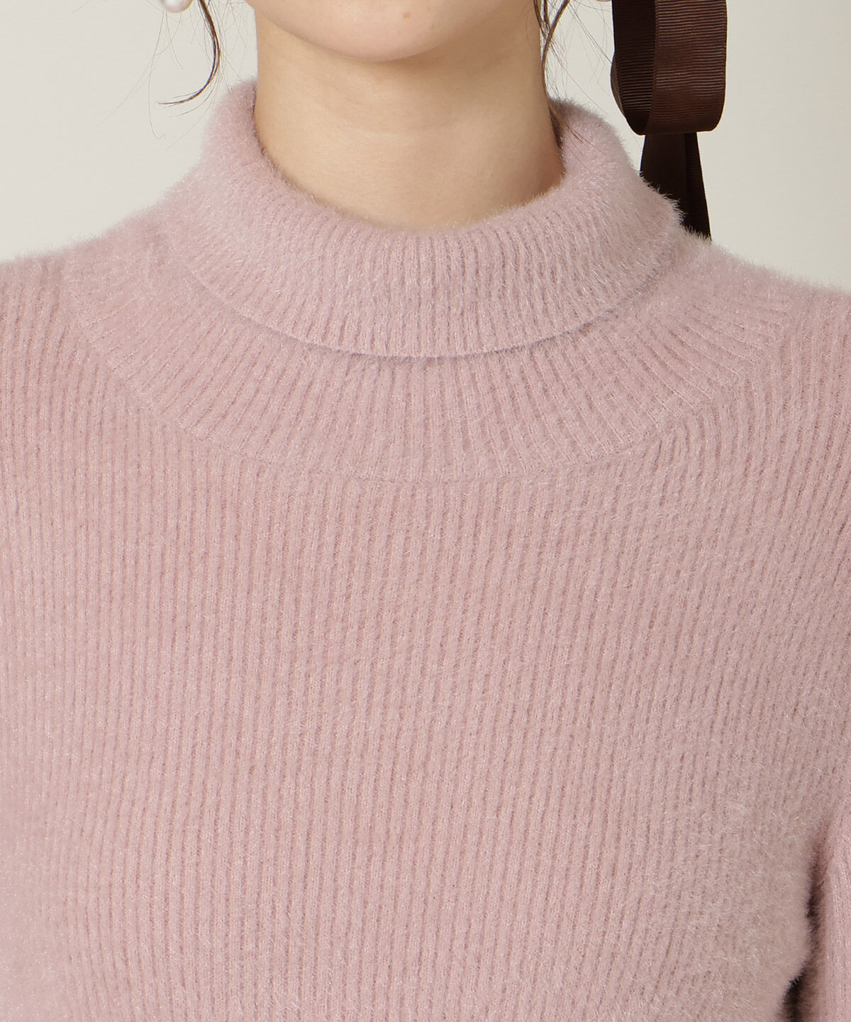 WILLSELECTION「FOXライクヤーンタートルネックプルオーバー」|ニット・セーター|