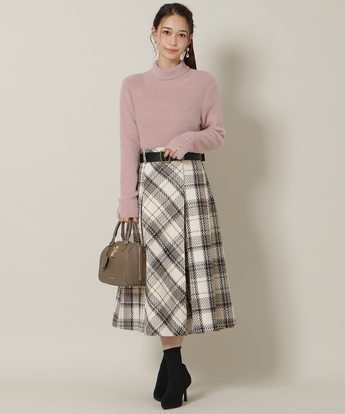 WILLSELECTION「FOXライクヤーンタートルネックプルオーバー」|ニット・セーター|