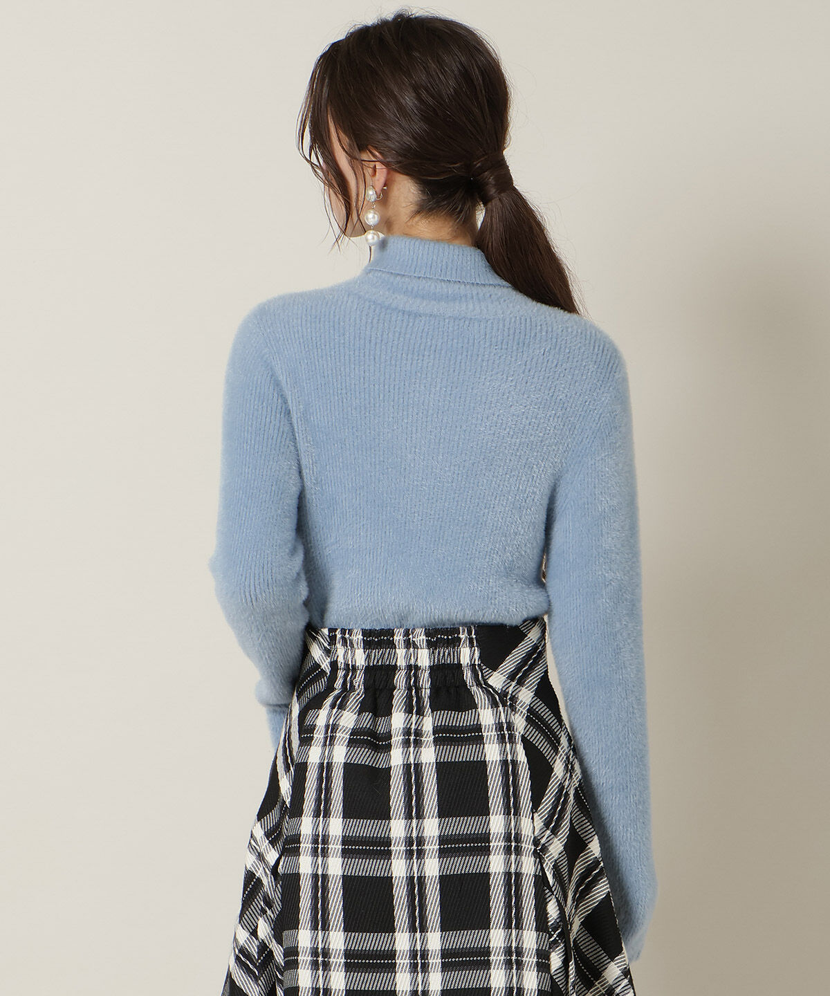 WILLSELECTION「FOXライクヤーンタートルネックプルオーバー」|ニット・セーター|