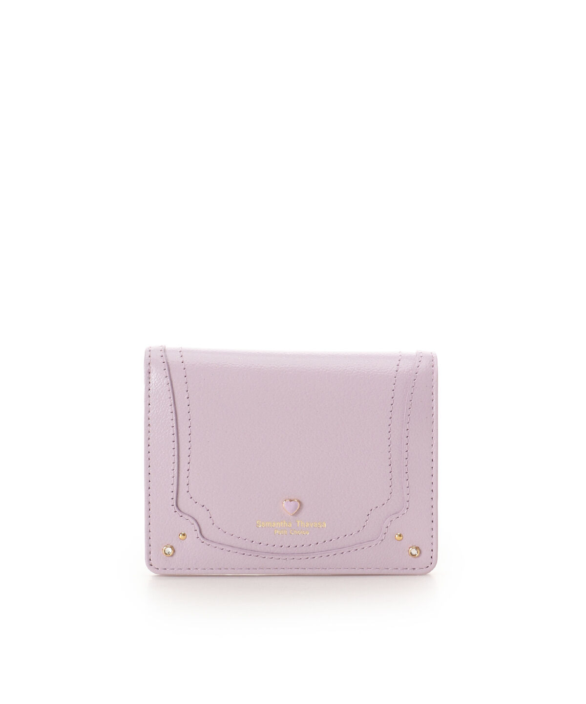 Samantha Thavasa Petit Choice「プチハート 二つ折り財布」|財布|ラベンダー