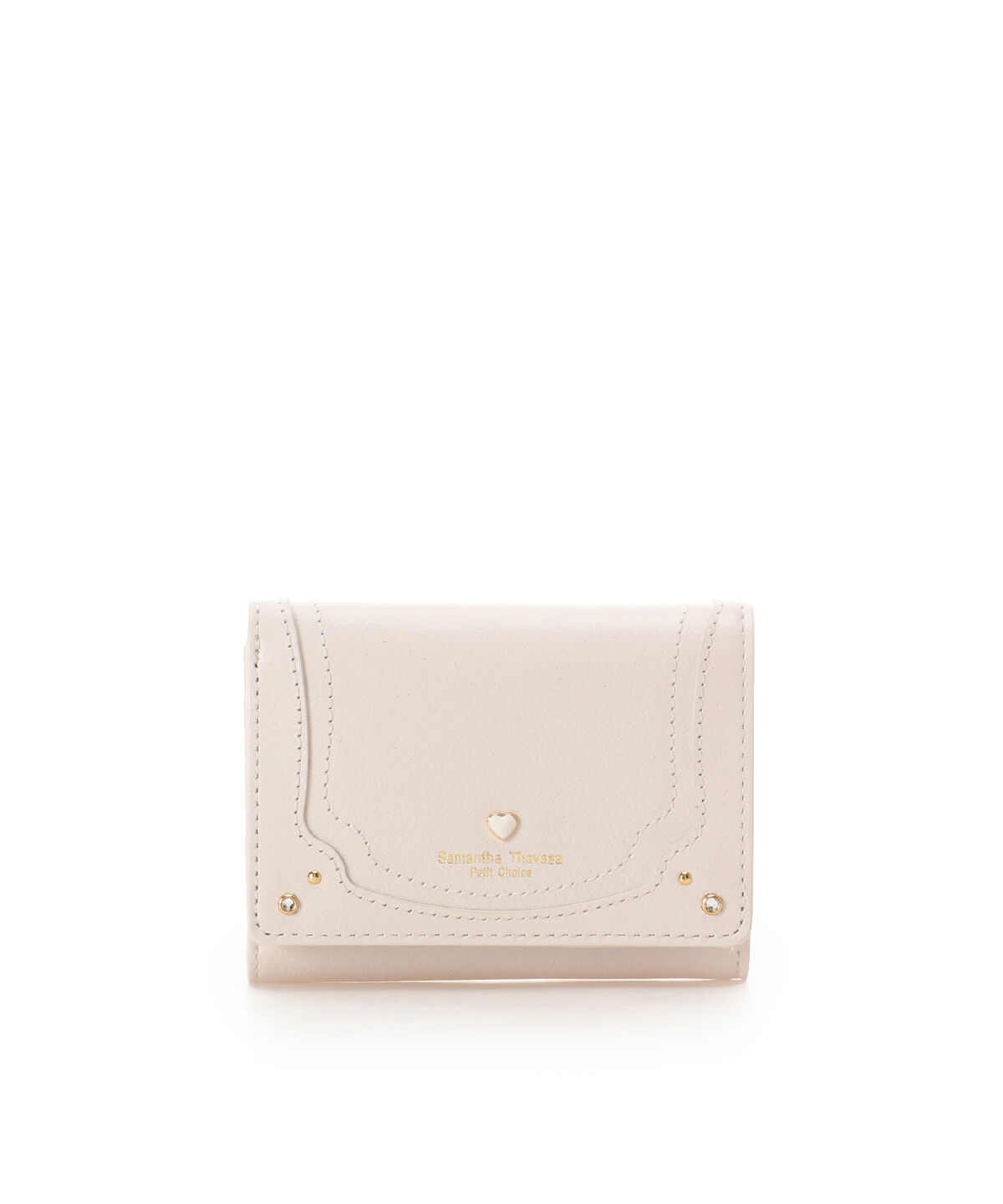 Samantha Thavasa Petit Choice「プチハート 折財布」|財布|オフホワイト