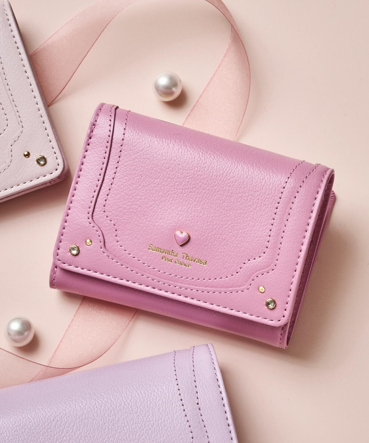 Samantha Thavasa Petit Choice「プチハート 折財布」|財布|