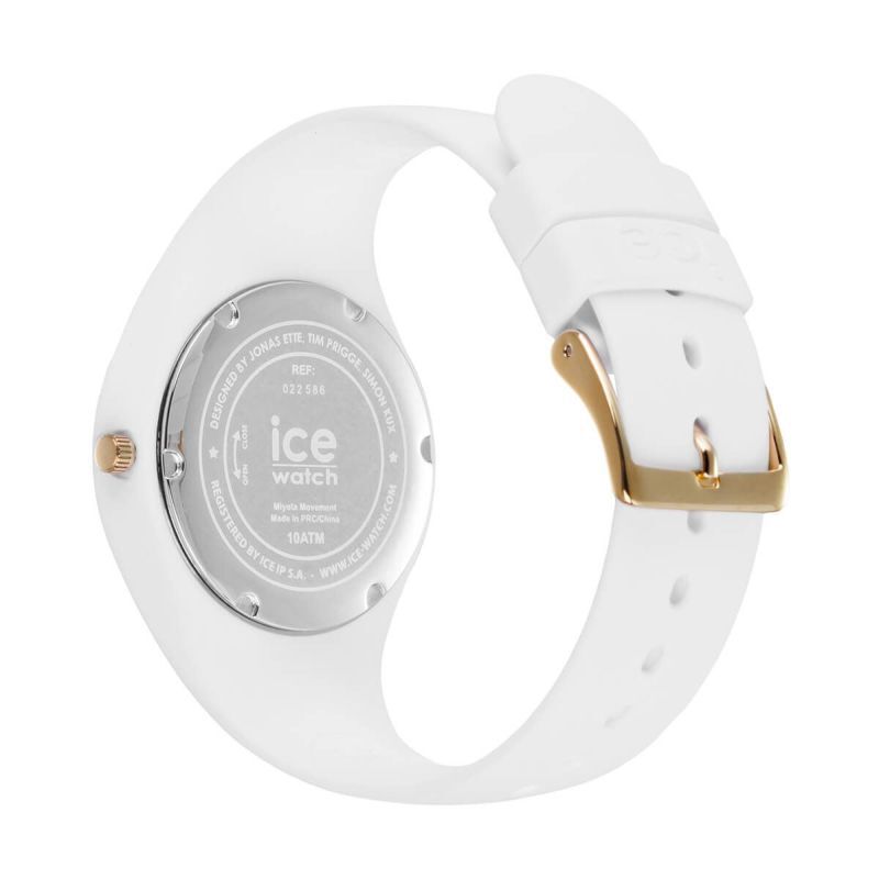 ICE-WATCH「〈ICE-WATCH(ｱｲｽｳｫｯﾁ)〉ICE glam ﾎﾜｲﾄ ﾌﾞﾗｯｸ S37」|腕時計|