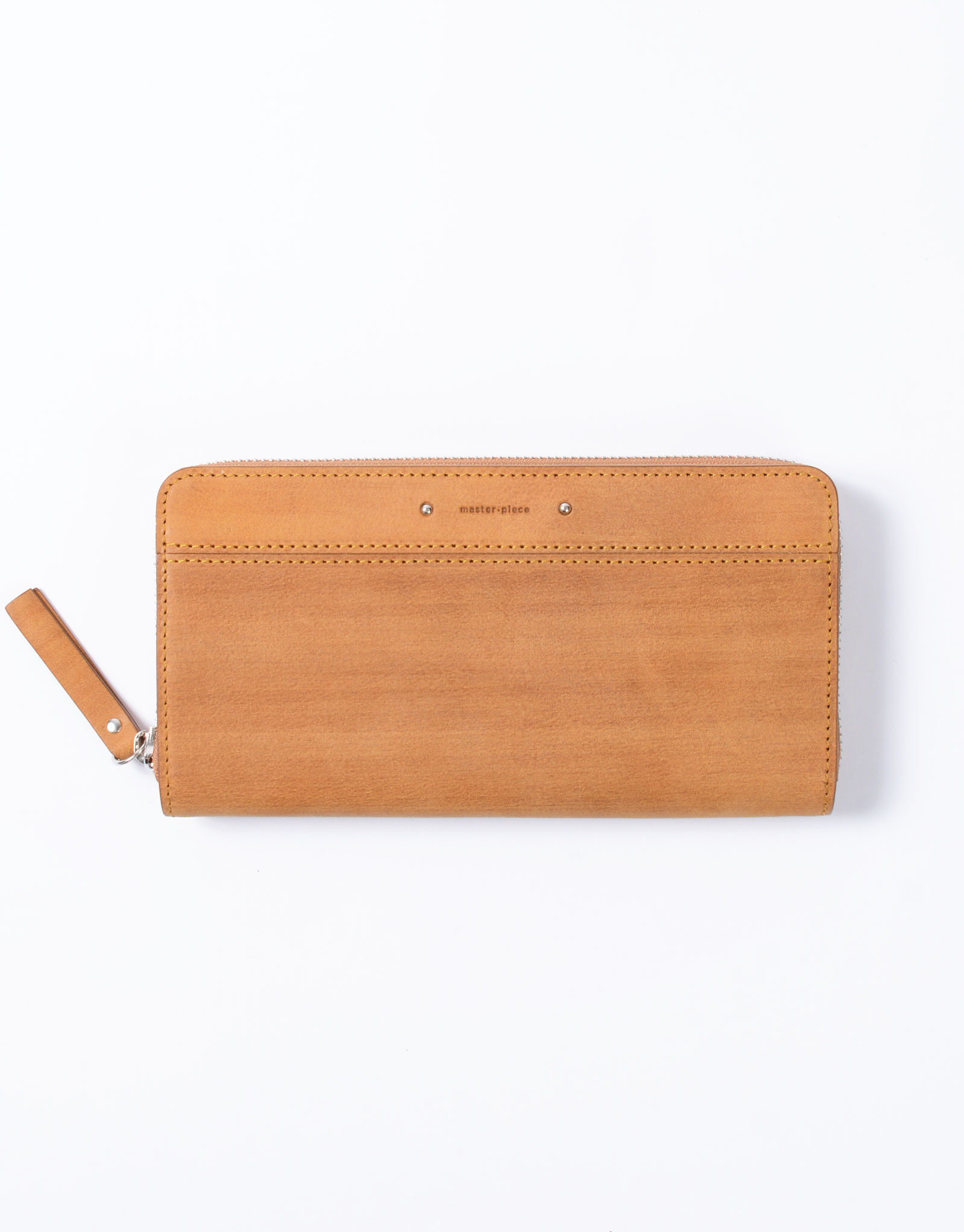 master-piece「Sand ラウンドファスナーロングウォレット」|財布|キャメル