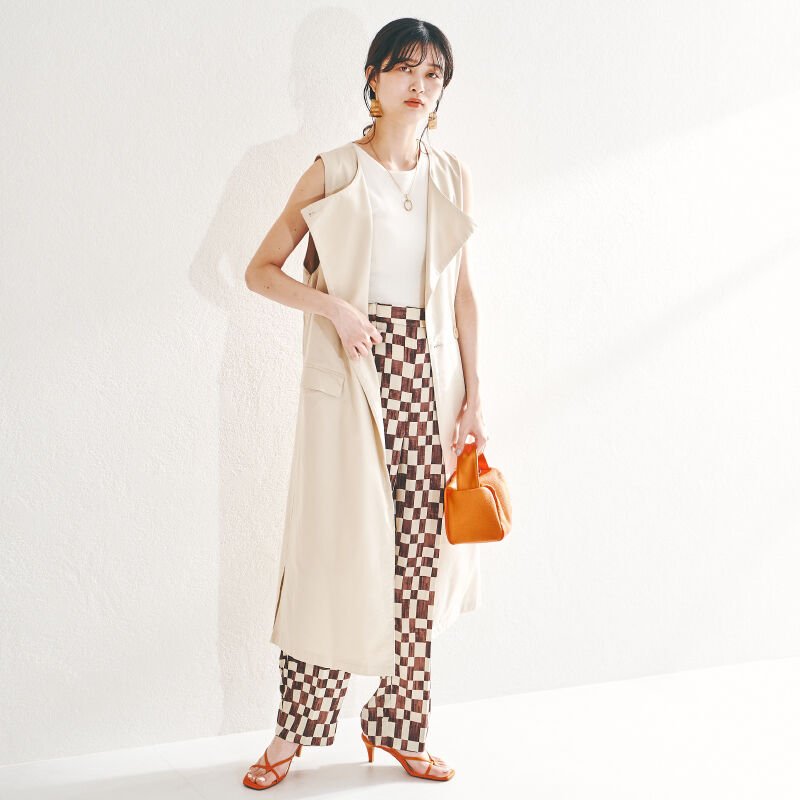 ORiental TRaffic「【定番】スクエアトゥトングヒールサンダル/21239 サンダル 人気 トレンド ヒール6.8cm」|サンダル|