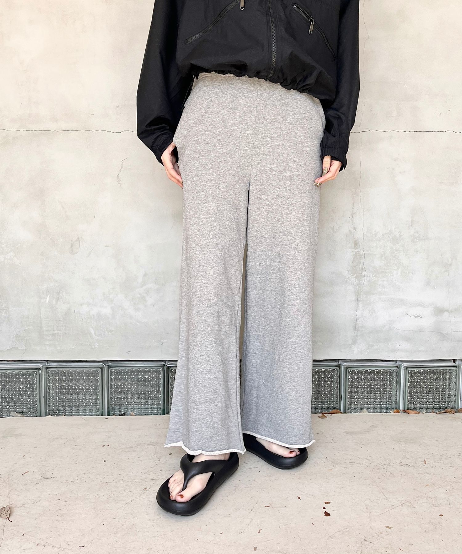 ORiental TRaffic「【リカバリーサンダル】パデットトングサンダル/OT3219 トング サンダル 人気 売れてる トレンド 軽い」|サンダル|