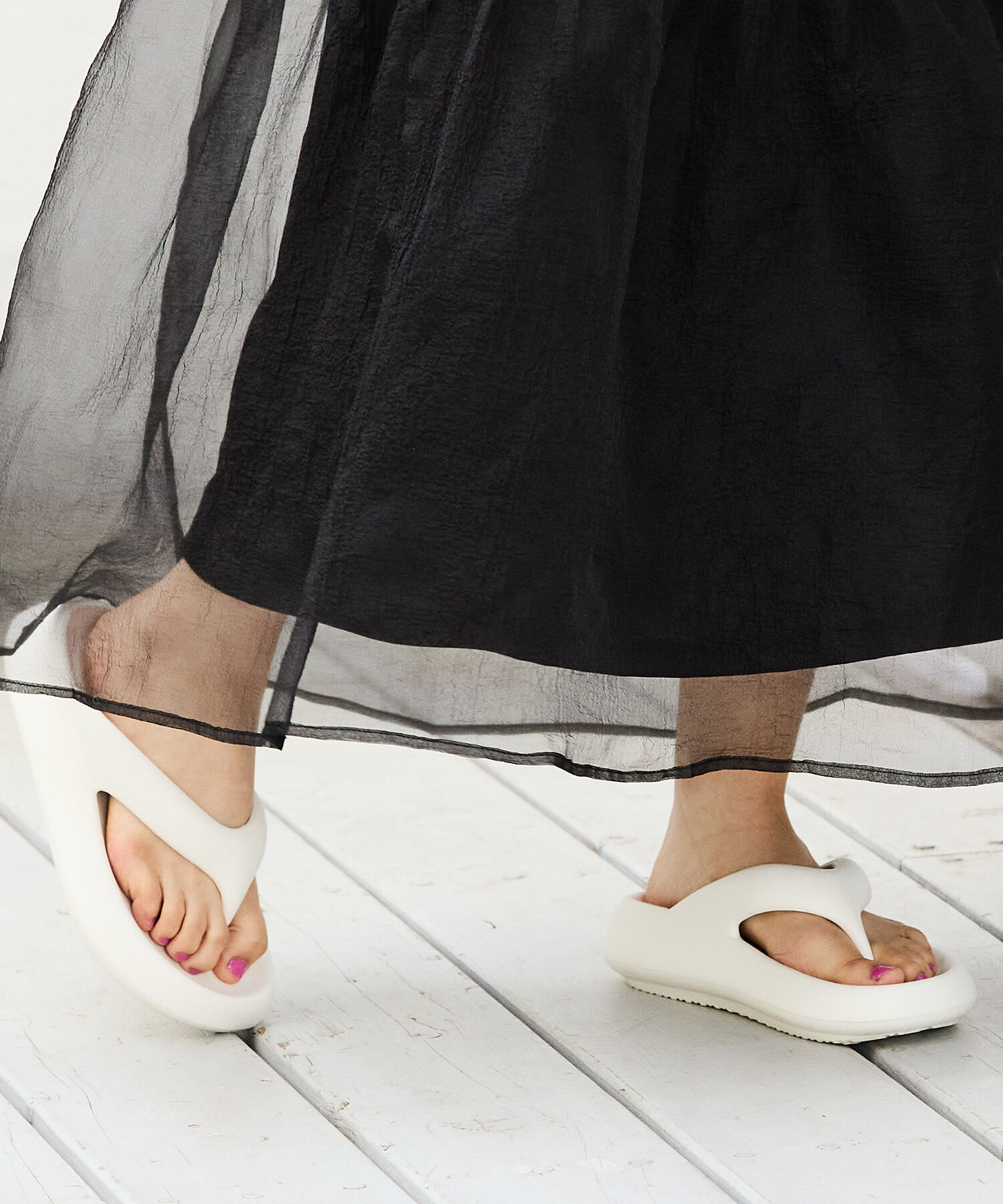 ORiental TRaffic「【リカバリーサンダル】パデットトングサンダル/OT3219 トング サンダル 人気 売れてる トレンド 軽い」|サンダル|