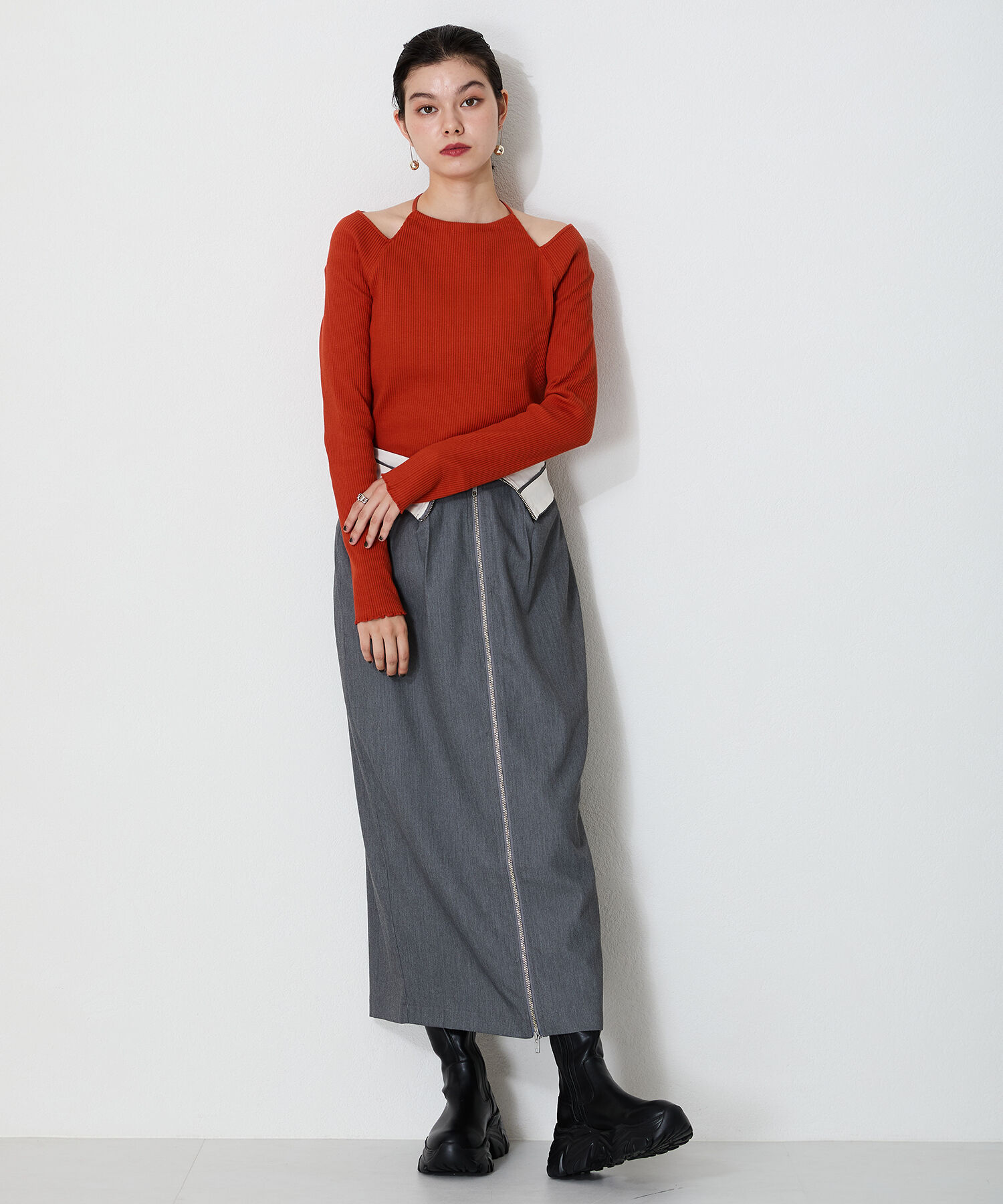 ORiental TRaffic「2024秋冬新作スニーカーソールロングブーツ/41503」|ロングブーツ|