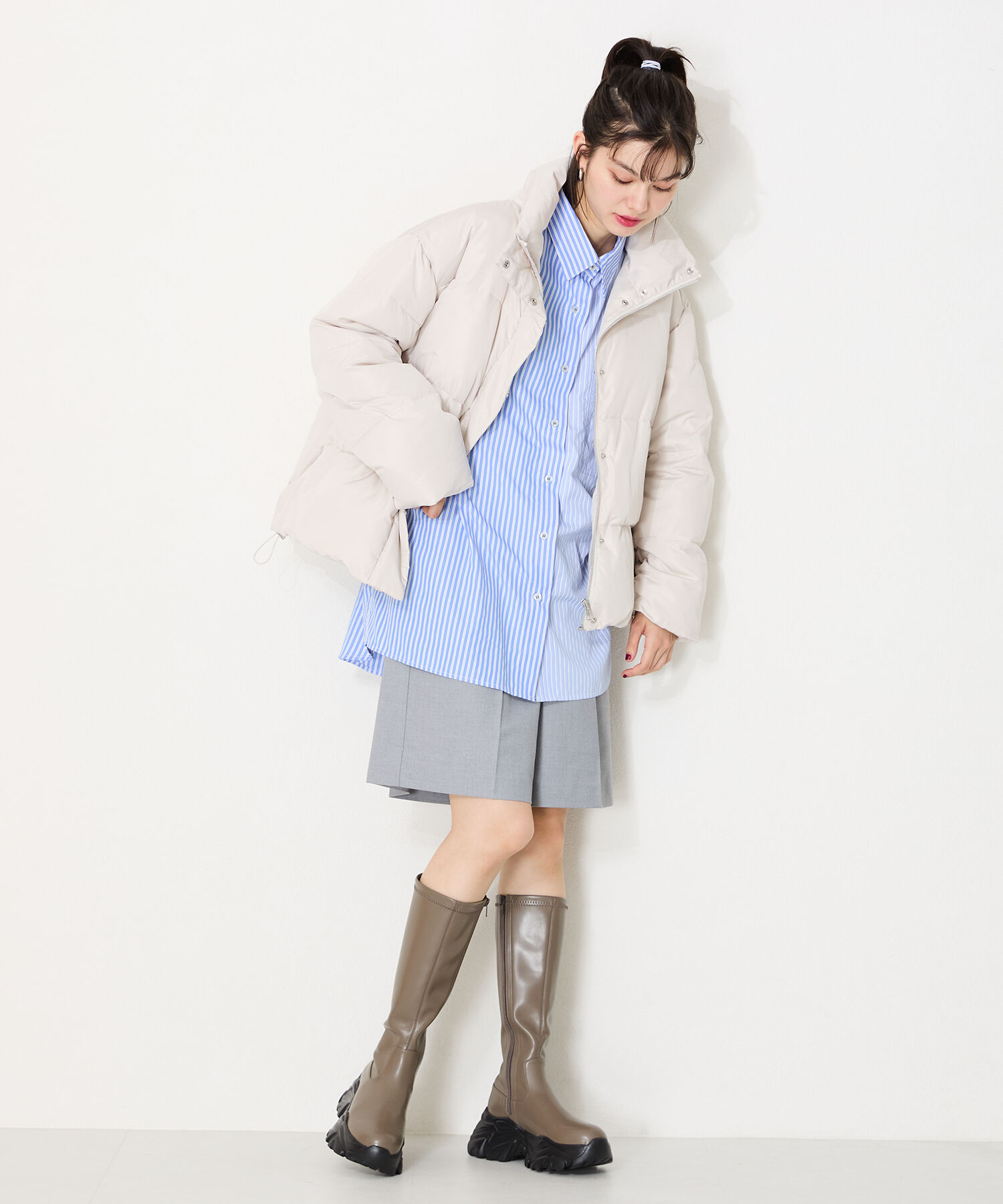 ORiental TRaffic「2024秋冬新作スニーカーソールロングブーツ/41503」|ロングブーツ|