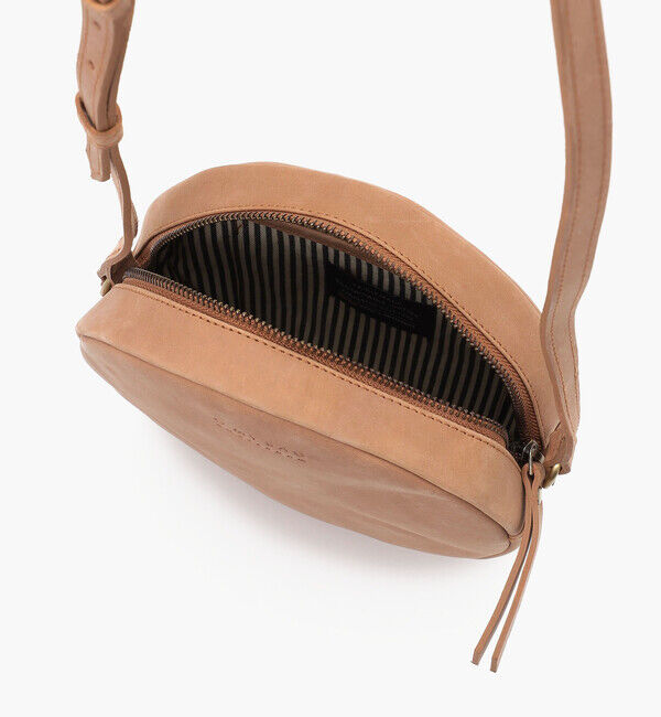 O MY BAG「【オーマイバッグ】ルナバッグ/ハンターキャメル ナチュラルレザー/ショルダーバッグ」|財布|