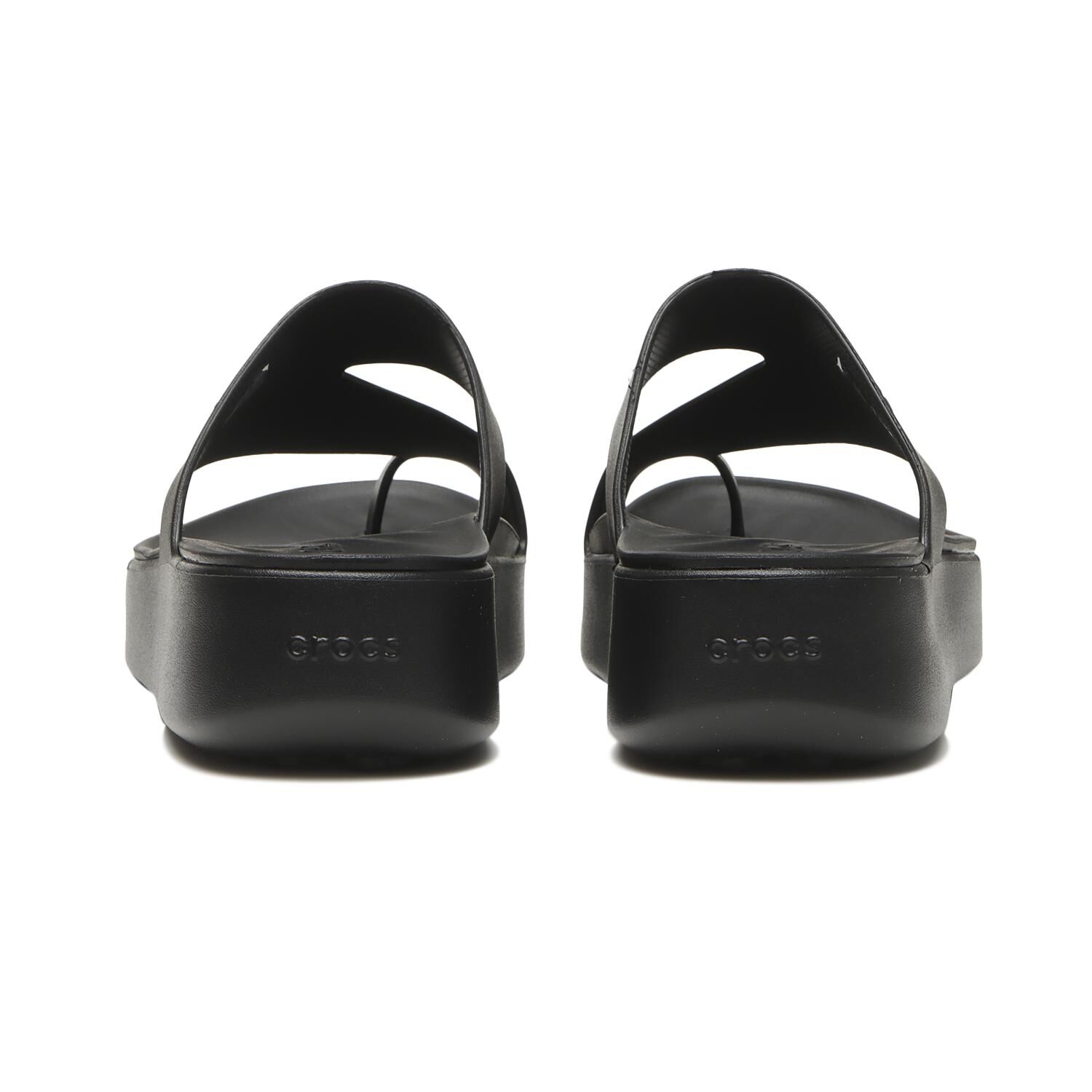 crocs「【crocs】GETAWAY PLATFORM TOE LOOP W」|サンダル|