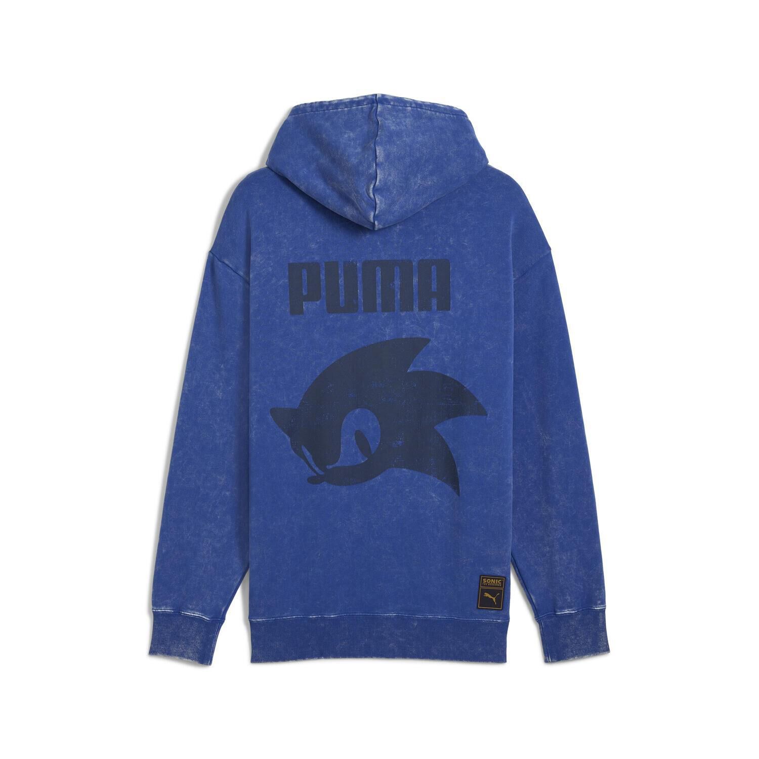 PUMA「【PUMA ｳｪｱ】M SONIC RELAXED GRAPHIC HOODIE」|ポロシャツ|