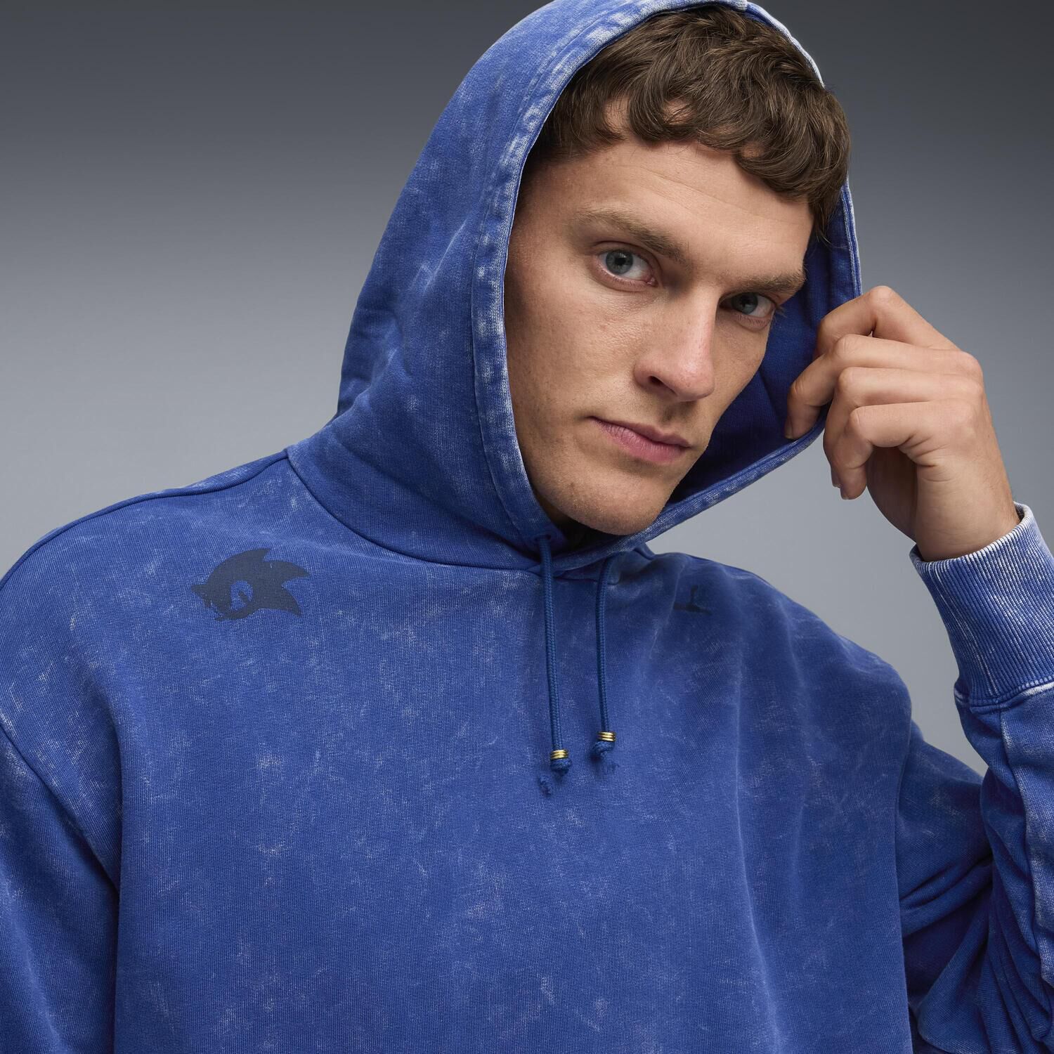 PUMA「【PUMA ｳｪｱ】M SONIC RELAXED GRAPHIC HOODIE」|ポロシャツ|