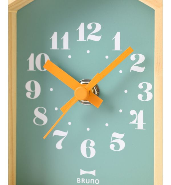 BRUNO「ミニウッドハウスクロック」|クロック・置時計|