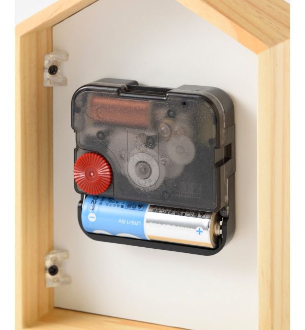 BRUNO「ミニウッドハウスクロック」|クロック・置時計|