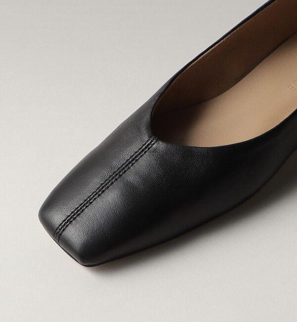 ODETTE E ODILE「スクエアセンターシーム フラット25&darr;&uarr;」|パンプス|