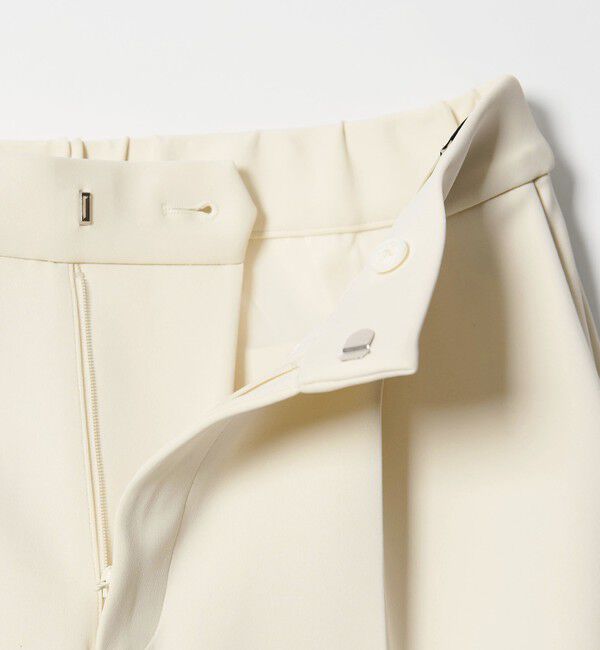 UNITED ARROWS「SPONGY タック テーパードパンツ」|スラックス|