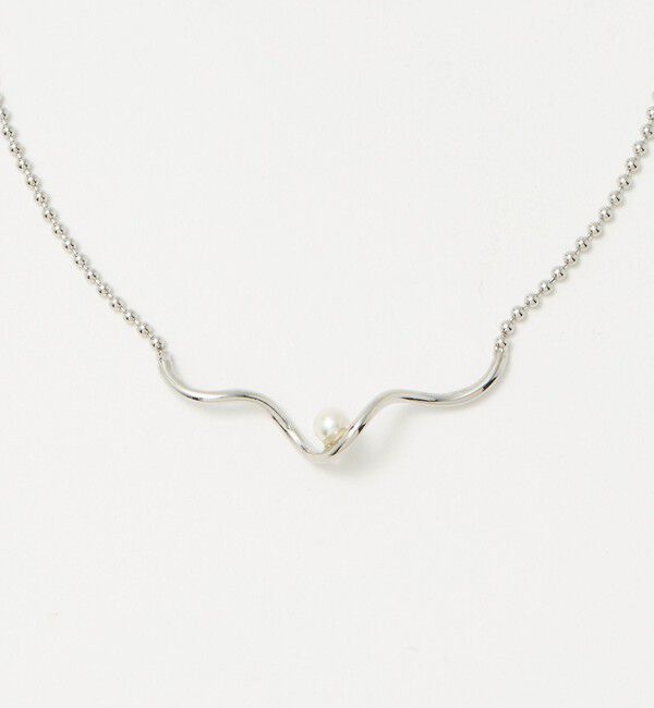 UNITED ARROWS green label relaxing「ウェーブバー ネックレス」|ネックレス|