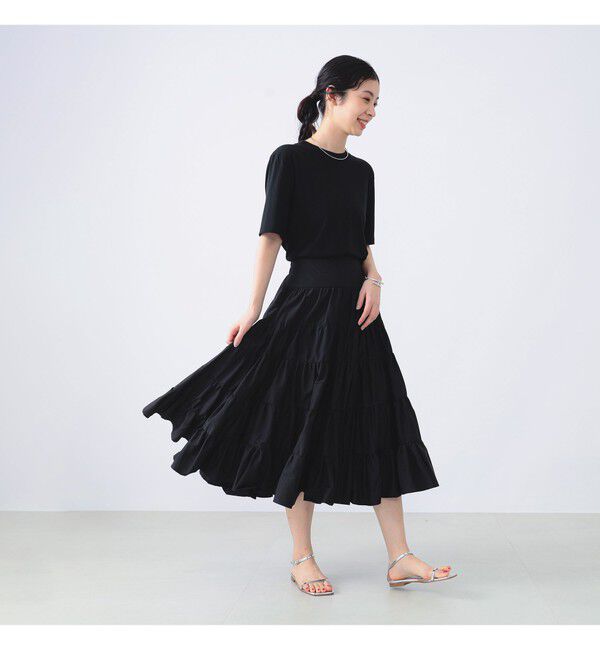 Demi-Luxe BEAMS 「ATON / ORGANIC FRESCA Tシャツ」|Tシャツ・カットソー|