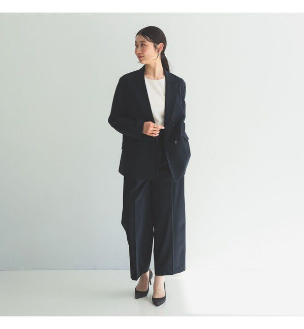Demi-Luxe BEAMS 「Oggi &times; Demi-Luxe BEAMS / ボクシー テーラードジャケット」|ダッフルコート|