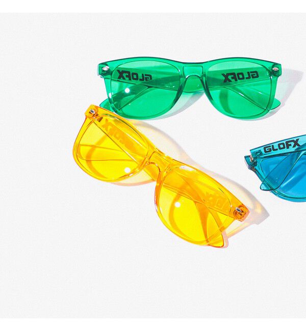 BEAMS「GloFX / COLOR THERAPHY GLASSES」|その他|YELLOW