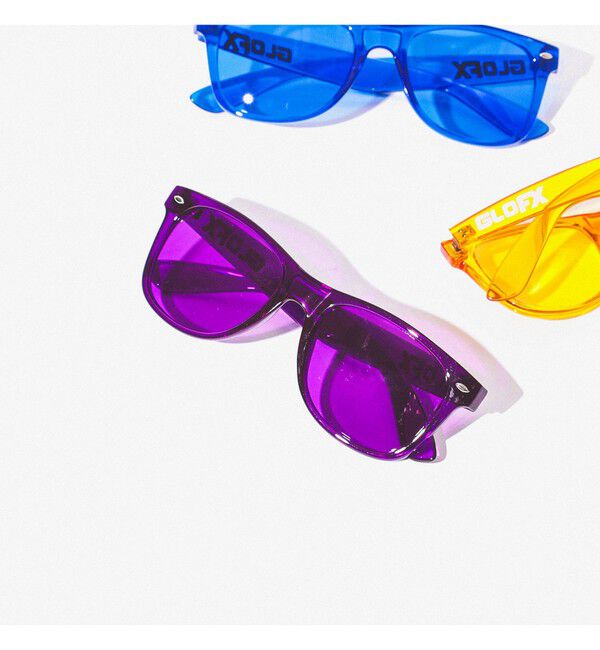 BEAMS「GloFX / COLOR THERAPHY GLASSES」|その他|VIOLET