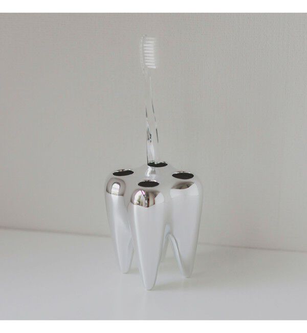 BEAMS「Propaganda / TOOTH BRUSH HOLDER SILVER」|その他|SILVER