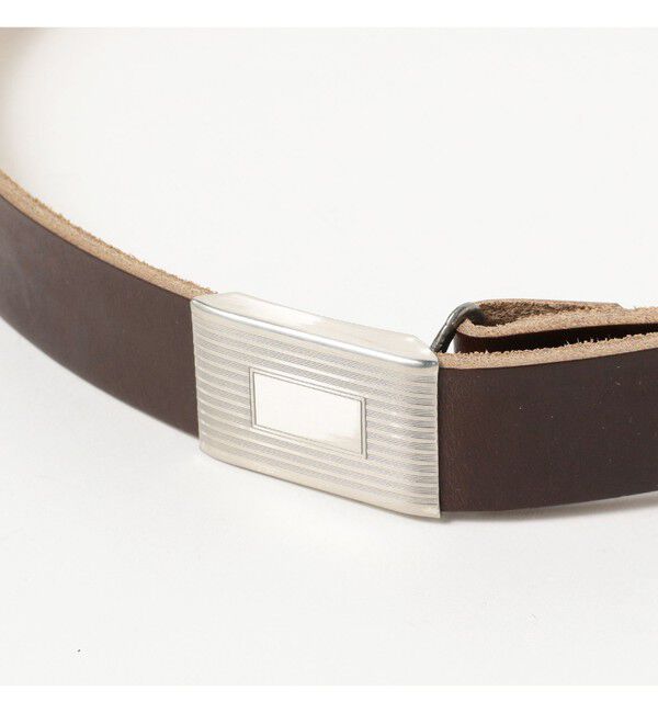 BEAMS PLUS「Plate Belt Horween Leather」|ベルト|