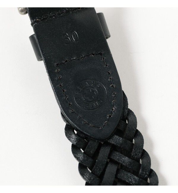 BEAMS PLUS「Leather Mesh Belt」|ベルト|