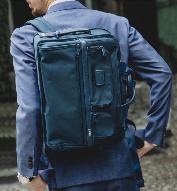 SHIPS「【SHIPS別注】TUMI: ALPHA3 3WAY ブリーフ」|ビジネスバッグ|