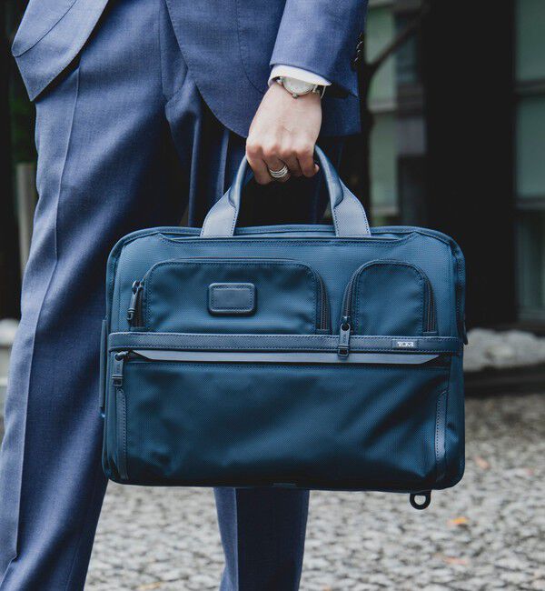 SHIPS「【SHIPS別注】TUMI: ALPHA3 3WAY ブリーフ」|ビジネスバッグ|