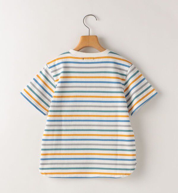 SHIPS KIDS「SHIPS KIDS:100～130cm / オーガニック コットン ボーダー TEE」|Tシャツ・カットソー|