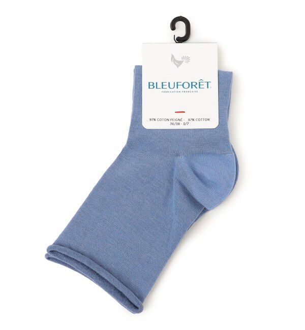 SHIPS for women「BLEUFORET:カラー コットン ソックス」|ソックス|ライトブルー