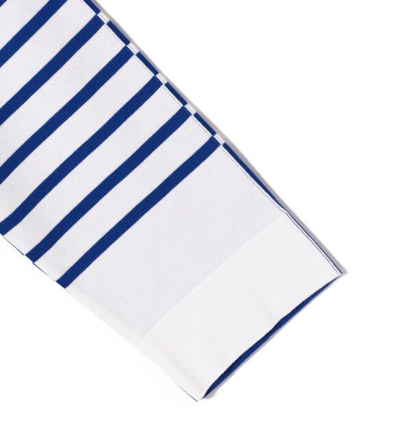 SHIPS for women「〈手洗い可能〉前後2WAY TOKUSHIMA ボーダー ニット 24SS ◇」|ニット・セーター|